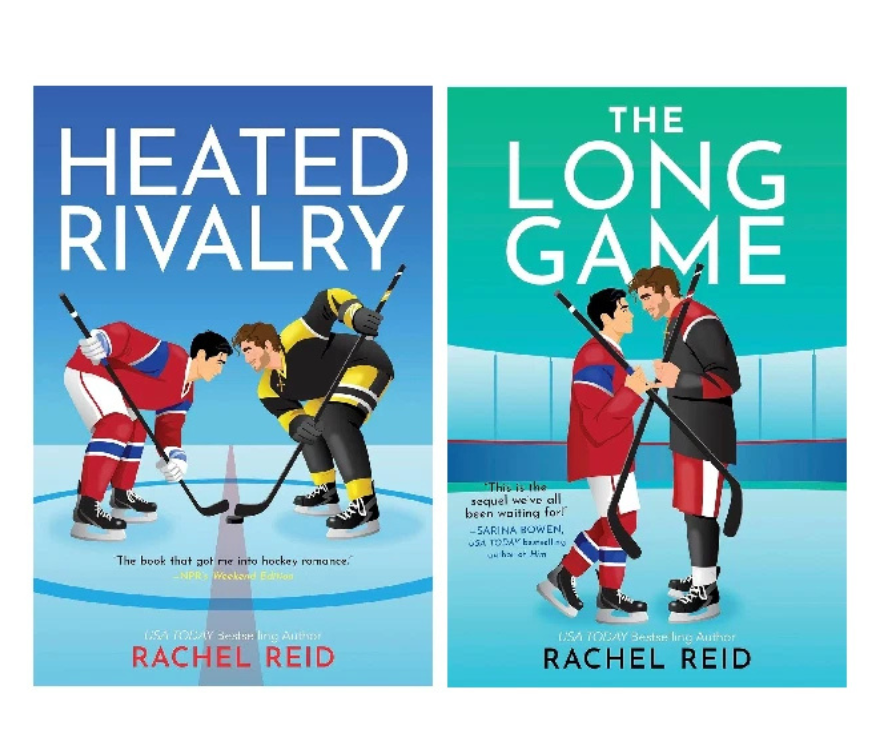 Rachel Reid Game Changers Series – Game Changer, Heated Rivalry, Tough Guy, Common Goal, Role Model & The Long Game – 6 Paperback Book Set