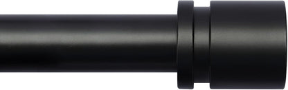 Adjustable Curtain Rod with Aluminium Finials