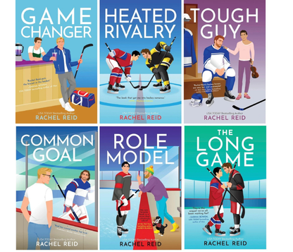 Rachel Reid Game Changers Series – Game Changer, Heated Rivalry, Tough Guy, Common Goal, Role Model & The Long Game – 6 Paperback Book Set