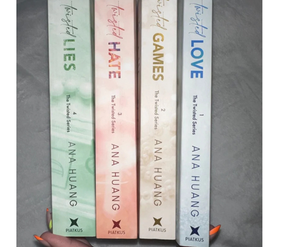 Ana Huang Twisted Series Collection – Twisted Love, Twisted Games, Twisted Hate & Twisted Lies – 4 Paperback Book Set